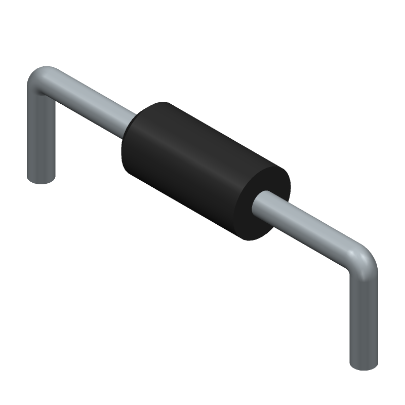 General Purpose Rectifier Diode, 75V, 200mA, DO-35