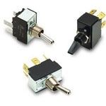 DPST Toggle Switch, 15A 250VAC, Screw Term, Panel Mount