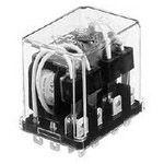 Relays 110/120VAC 7A DPDT (28x21.5x38.5)mm Plug-In Signal Relay
