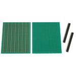 BUSBOARD PROTOTYPING KIT, 100 x 80mm,2 SCKT,2 PCBS