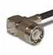 TNC RF Coax Connector, 11GHz, 50R, Solder RA Cable Mount, Gold