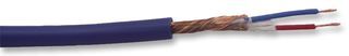 VAN DAMME         268021C             Multipair Screened Cable, Microphone, Per M, Blue, 1 Pair, 24 AWG, 0.22 mm