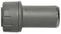 Polyplumb PVC & ABS Push Fit Fitting Straight Reducer, 15mm od