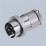 Nanahoshi Kagaku, 8 Pole Cable Mount Connector Plug, 30 Shell Size, Male Contacts