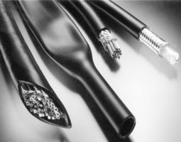 Heat Shrink Tubing ST Chlorinated Polyolefin Black Medium Spool