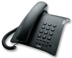 TELEPHONE, PROFESSIONAL, BLACK - Colour:Grey; Memory Size:10; No. of Handset(s) Max:1; No. of Numbers Stored in Memory:10;