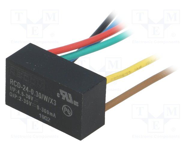 LED Driver CC Buck 35V 300mA 96% Eff