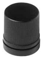 ROUND KNURLED KNOB, 6.35MM; Knob / Dial Style:Round Knurled; Shaft Diameter:6.35mm; Knob Diameter:17.78mm; Shaft Type:Round; Knob Material:Plastic; Product Range:- ;RoHS Compliant: Yes