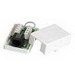 Conn Surface Box F ST Cable Mount 1 Port Cat 5e