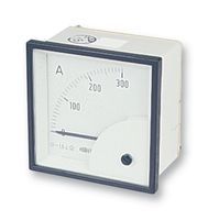 HOBUT   D72V60DC   Analogue Panel Meter, Flame Retardant, Calibrated At 23C, DC Voltage, 0V DC to 60V DC, 68 mm