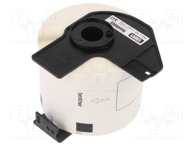 BROTHER DK 11202 Black on White Label Printer Tape