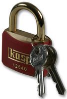 KASP SECURITY         K12440REDD             PADLOCK, BRASS, 40MM, RED