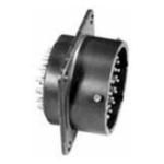 25-Contact Box Mount Circular Connector, 600VAC, -55 to 125°C