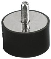 Paulstra 520031 Stud Mount M10 120daN 7.5mm Male to Female Natural Rubber