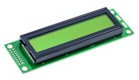 Fordata FDCC2002D-FLYYBW-51SE Alphanumeric Transflective LCD Monochrome Display Green, LED Backlit