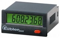 Kubler Hours Run Meter, 8 digits , LCD, Screw Connection, 4  30 V dc