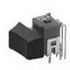 SPDT Rocker Switch, 0.1A 28VAC/DC, PC Pin, Vertical Mount