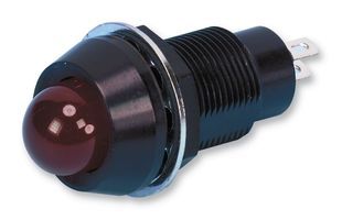 MARL         651-102-76             LED Panel Mount Indicator, Red, 12.7 mm, 230 VAC, 4 mA, 450 mcd, IP67