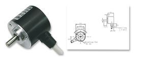 HENGSTLER         RI32-0/1000AR.14KB             Incremental Rotary Encoder, RI 32, 4000rpm, 1000 Pulses