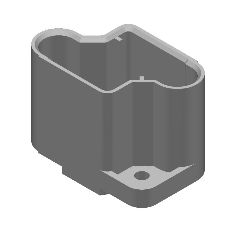 12 Pos Receptacle, Wire-to-Wire, 600V, UL/VDE, Black Polyester