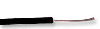 MULTI-CONTACT   60.7003-21   Wire, Flexivolt-E, Black, 23 AWG, 0.25 mm, 66 x 0.07mm, 328 ft, 100 m