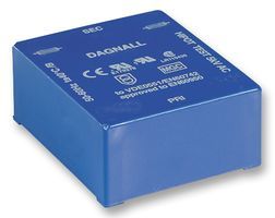 TRANSFORMER, 2VA, 2 X 6V; Power Rating:2VA; Isolation Transformer Primary Voltages:2 x 115V; Secondary Voltages:2 x 6V; Current Rating:170mA; Plug Type:-; Product Range:-; AC Power:2VA; Approval Bodies:CSA, EN, VDE; External Depth:17.5mm; External Length / Height:53.4mm; External Width:44.4mm; Flammability Rating:UL94V-0; Height:53.4mm; Hole Spacing - Length:35mm; Isolation Voltage:5kV; Length:17.5mm; Multiple Output Voltages:0-6,0-6V; Pin Length:4mm; Regulation:22%; Secondary Current Nom:160mA; Secondary Power:1VA; Transformer Type:Encapsulated; Type:115/230V Primary; Weight:120g