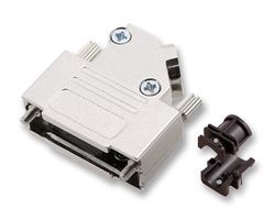 D Sub Backshell, DA, 45 , Zinc Body ;RoHS Compliant: Yes