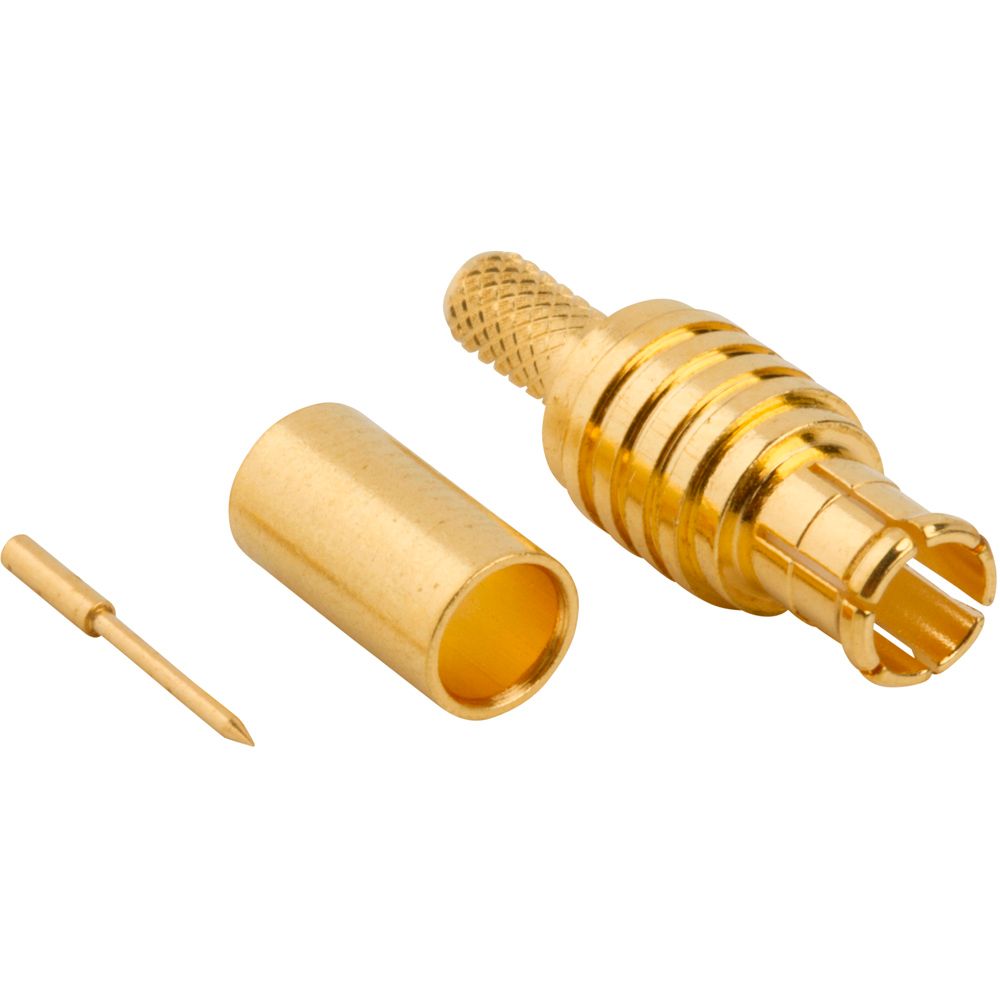 MCX Plug Str 50R 6GHz Solder Male Connector
