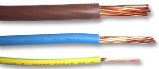 NEXANS         1.56491BBROWN100             Wire, Conduit, Brown, 1.5 mm, 7 x 0.53mm, 328 ft, 100 m