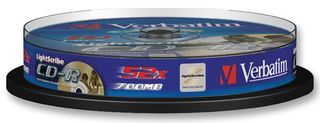 CD-R, LIGHTSCRIBE, X10, VERBATIM