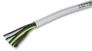 PUR Cable Thermoplastic Elastomer 18Conductors 11.4mm 500V Gray
