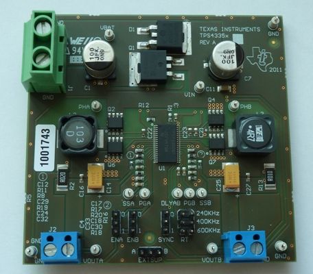 Power Management IC Development Tools TPS43351EVM EVAL MOD