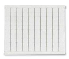ENTRELEC UK         023000012             Marker, Blank, 10x10 Strips, White, Identification, 5mm x 5mm, Pack of 100