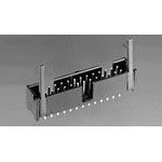 34 Pos 2.54mm RA Solder Header, Gold Plated Copper Alloy