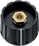 Rotary knob 28 mm light grey, 021-5415, Elma