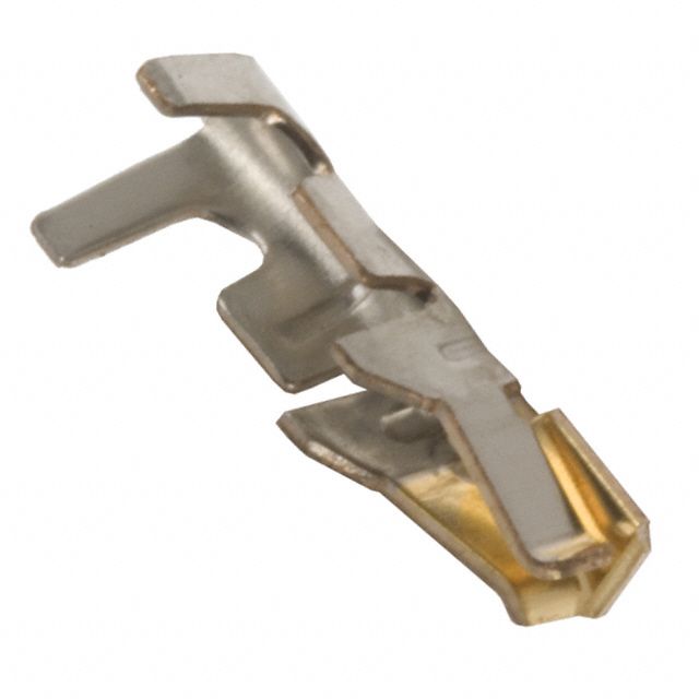 Female Crimp Signal Contact, Gold Plated, 1A, 150V, 26-28AWG