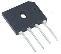 MULTICOMP         GBU1007            Bridge Rectifier Diode, GBU1x Series, Single, 1 kV, 10 A, SIP, 1.1 V, 4 Pins