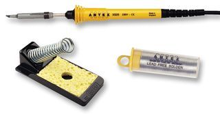 ANTEX   K98E470   Soldering Iron, Plug-in, 25 W, 420 C, 230 V, Euro