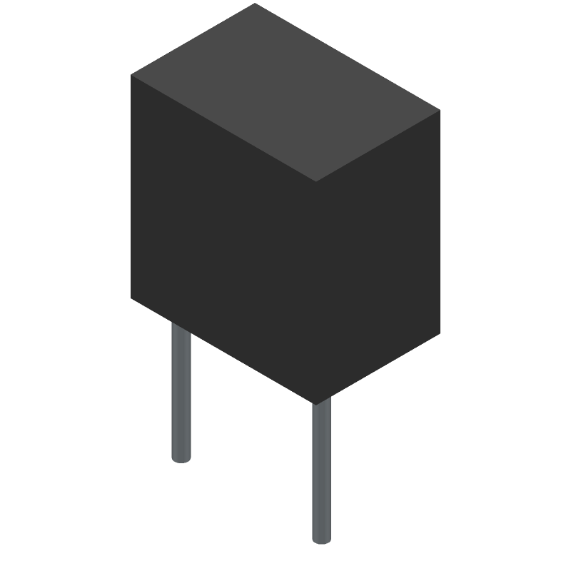 Cermet Trimmer Pot 500R 10% 0.25W Vertical Thru-Hole