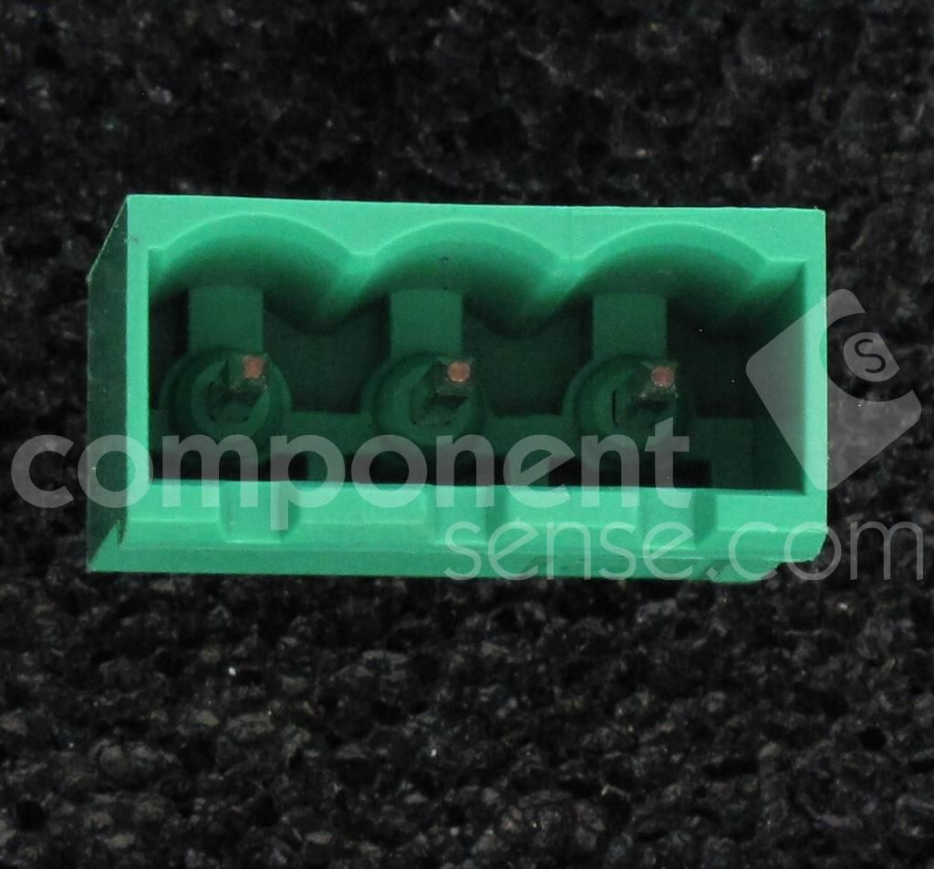 Conn Shrouded Header (4 Sides) HDR 3 POS 5.08mm Solder ST Thru-Hole
