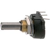 Potentiometer 1 kOhm linear  ±  10 %, 72910, Contelec