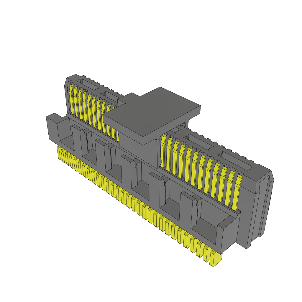 0.4mm 60 Pos 2 Row Gold Header, Male, SMT