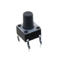 Keypad Switch, SPST, Momentary, 12VDC, 50mA, Through Hole