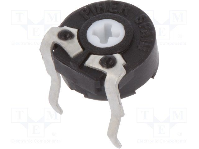 Trimmer Resistors - Through Hole 500Kohms 6mm Rnd Top adj