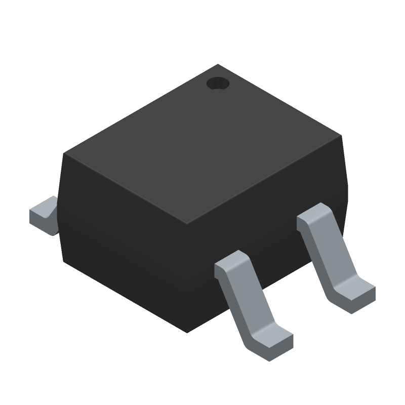 Schottky Bridge Rectifier, 1A, 60V, SMT
