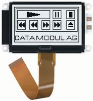 BATRON         BTHQ128064AVE-COG-FETF-06-LED-WHITE             Graphic LCD, 128 x 64, Black on White, 5V, Parallel, No Font, Transflective