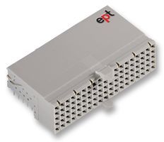 Board Connector, 95 Contact(s), 5 Row(s), Female, Right Angle, 0.079 inch Pitch, Press Fit Terminal, Locking, Plug, ROHS COMPLIANT