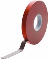 Hi-Bond Grey Double Sided Foam Tape, 12mm x 33m, 1.1mm Thick