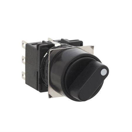 SWITCH, SELECTOR, 3PDT, 3POS, 5A, 250VAC; No. of Poles:3; No. of Switch Positions:3; Angle of Throw:45°; Contact Current AC Max:5A; Contact Current DC Max:5A; Contact Voltage AC Max:250V; Contact Voltage DC Max:125V ;RoHS Compliant: Yes