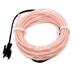 White EL Wire - 3 meters